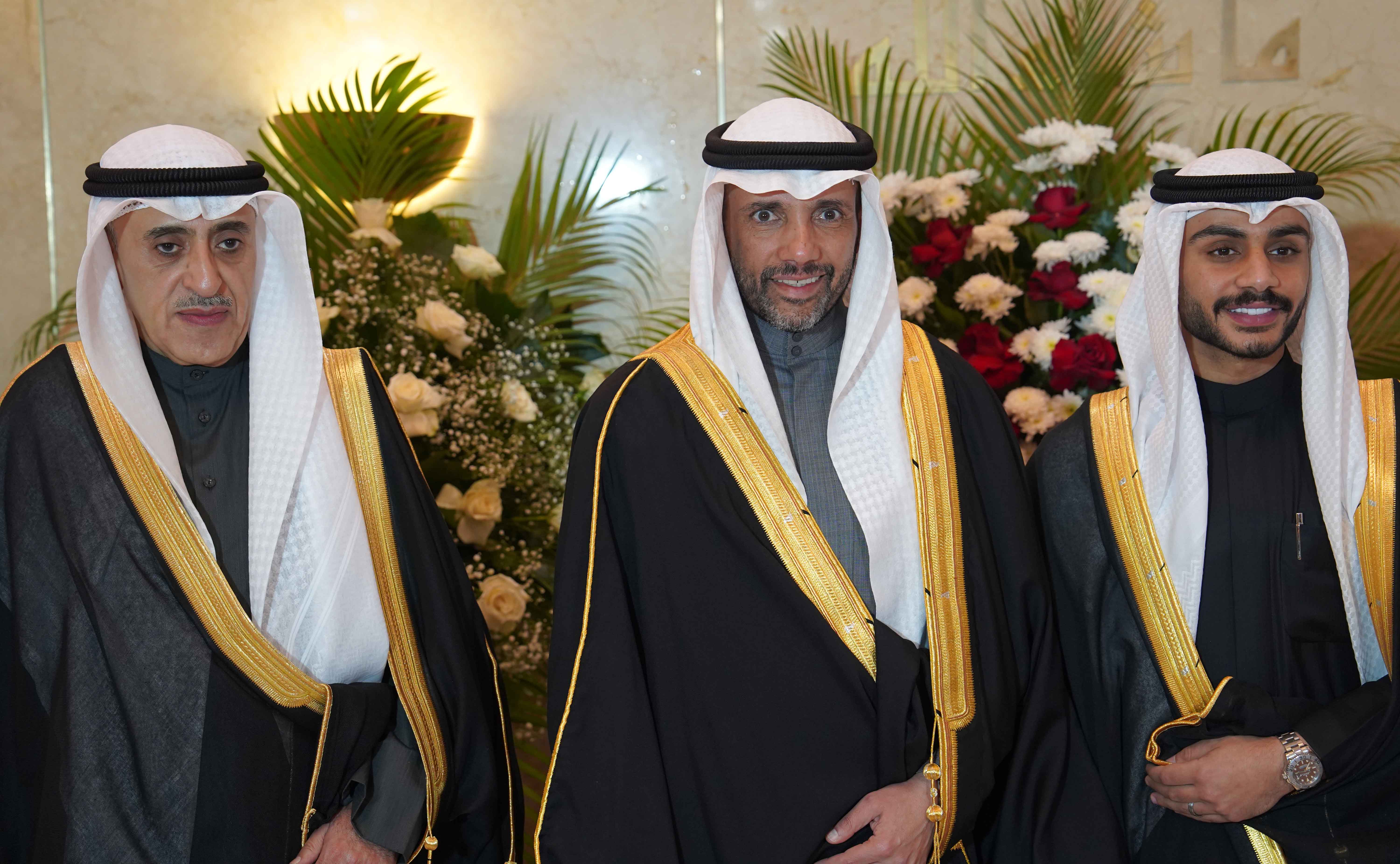مرزوق الغانم مهنئا احمد العثمان